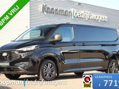 Ford Transit Custom 320 2.0TDCI 170pk L2H1 Trend | 4x4 | AWD | 2x Stoel | Automaat | L+R Zijdeur | Stoel+Stuurverwarming | Sync 4 13 | Keyless | Camera | Carplay/Android | Lease 771,- p/m