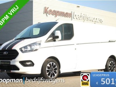 Ford Transit Custom 320 2.0TDCI 185pk L2H1 Sport | Automaat | Trekhaak | Camera | Carplay/Android | Lease 501,- p/m