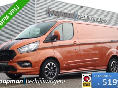 Ford Transit Custom 320 2.0TDCI 185pk L2H1 Sport | Trekhaak | Camera | Navi | Carplay/Android | Lease 519,- p/m