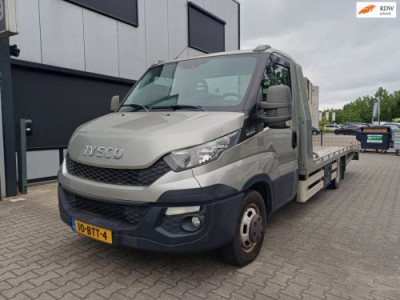 Iveco 40C21 AUTOTRANSPORTER / AUTOMAAT/210PK/OPRIJWAGEN/WITTEVEENLAADBAK