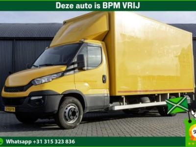 Iveco 70C17 Bakwagen met Laadklep | Luchtvering | Climate | Cruise | Tachograaf | 3.5T Trekgewicht | Sperdifferentieel | Euro 6
