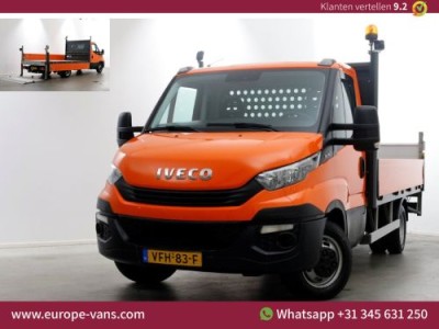 Iveco Daily 35C14 136pk Open Laadbak met laadklep en trekhaak 3500kg 02-2020