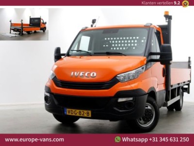 Iveco Daily 35C14 136pk Open Laadbak met laadklep en trekhaak 3500kg 10-2019