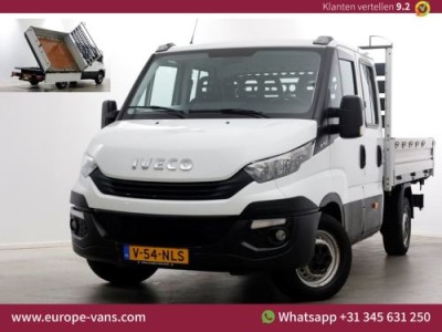 Iveco Daily 35S14 316pk E6 L2H1 D.C. 3-Zijdige Kipper Airco/Trekhaak 3500kg 02-2018