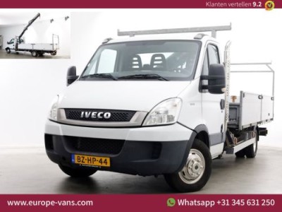 Iveco Daily 50C18 3.0 177pk Kipper + HIAB 044B-1 Kraan PTO/Luchtvering  07-2011