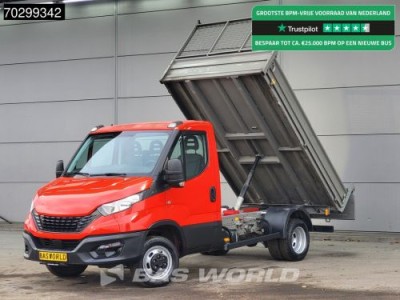 Iveco Daily 35C12 Kipper Dubbellucht 3,5t Trekhaak Airco Cruise Euro6 Kieper Tipper Benne Airco Trekhaak Cruise control