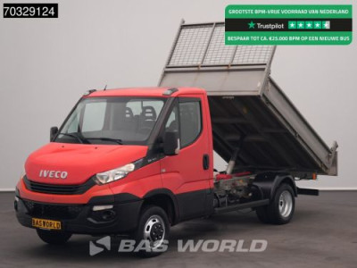 Iveco Daily 35C12 Kipper Dubbellucht 3,5t Trekhaak Airco Cruise Euro6 Tipper Benne Kieper Airco Trekhaak Cruise control