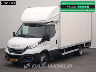Iveco Daily 35C16 3.0L Automaat Laadklep Zijdeur Dubbellucht Bakwagen Airco Cruise Camera DHollandia Euro6 Meubelbak Koffer Airco Cruise control