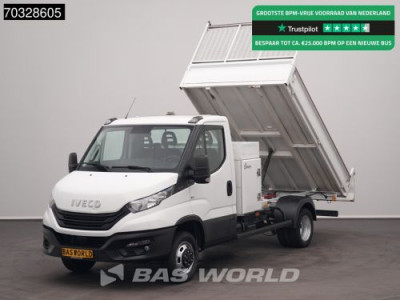 Iveco Daily 35C16 3.0L Dubbellucht Kipper Airco Cruise 3,5t Trekgewicht Euro6 Tipper Benne Kieper Airco Cruise control