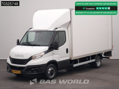 Iveco Daily 35C16 3.0L Laadklep Dubbellucht 160PK Bakwagen Airco Cruise Euro6 Meubelbak Koffer Airco Cruise control