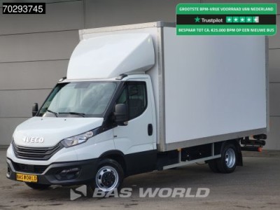 Iveco Daily 35C16 3.0L Laadklep Dubbellucht Bakwagen 160PK Airco Cruise DHollandia Euro6 Meubelbak Koffer 21m3 Airco Cruise control