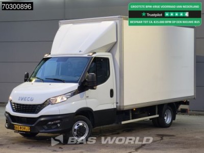 Iveco Daily 35C16 3.0L Laadklep Dubbellucht Bakwagen Airco Cruise DHollandia Euro6 Meubelbak Koffer Airco Cruise control