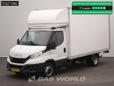Iveco Daily 35C16 3.0L Laadklep Dubbellucht Bakwagen Airco Cruise DHollandia Euro6 Meubelbak Koffer Möbelkoffer Airco Cruise control
