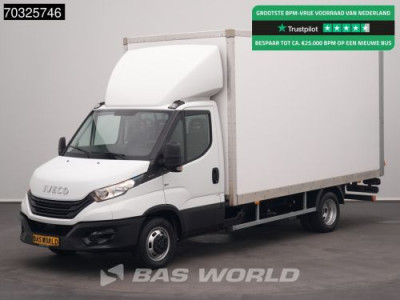 Iveco Daily 35C16 3.0L Laadklep Dubbellucht Bakwagen Airco Cruise Euro6 Meubelbak Koffer Airco Cruise control