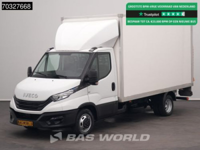 Iveco Daily 35C16 3.0L Laadklep Dubbellucht Bakwagen Airco Cruise Euro6 Meubelbak Koffer Airco Cruise control