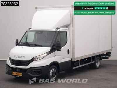 Iveco Daily 35C16 3.0L Laadklep NEW MODEL Dubbellucht 160PK Bakwagen Airco Cruise DHollandia Euro6 Meubelbak Koffer Airco Cruise control
