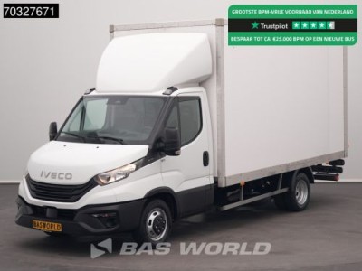 Iveco Daily 35C16 3.0L Laadklep NEW MODEL Dubbellucht 160PK Bakwagen Airco Cruise Euro6 Meubelbak Koffer Airco Cruise control