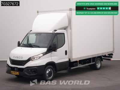 Iveco Daily 35C16 3.0L Laadklep NEW MODEL Dubbellucht 160PK Bakwagen Airco Cruise Euro6 Meubelbak Koffer Airco Cruise control