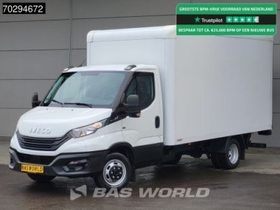 Iveco Daily 35C16 Automaat Laadklep Dubbellucht Bakwagen 160PK Airco Camera 3,5t Trekvermogen Euro6 Meubelbak Koffer Airco