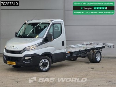 Iveco Daily 35C16 Chassis Cabine 410WB Dubbellucht 160PK Airco Cruise Euro6 Fahrgestell Cruise control