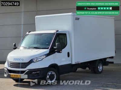 Iveco Daily 35C16 Laadklep Bakwagen Dubbellucht Airco Euro6 Meubelbak Koffer 19m3 Airco