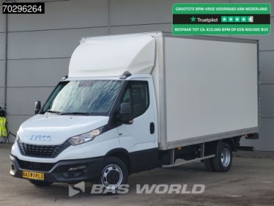 Iveco Daily 35C16 Laadklep Dubbellucht 160PK Bakwagen Airco Cruise Euro6 Meubelbak Koffer Airco Cruise control