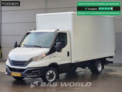 Iveco Daily 35C16 Laadklep Dubbellucht 160PK Bakwagen Airco Euro6 Meubelbak Koffer Airco