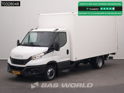 Iveco Daily 35C16 Laadklep Dubbellucht 160PK Bakwagen Airco Euro6 Meubelbak Koffer Airco