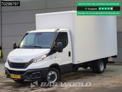 Iveco Daily 35C16 Laadklep Dubbellucht Bakwagen 160PK 3,5t Trekgewicht Airco Euro6 Meubelbak Koffer Airco