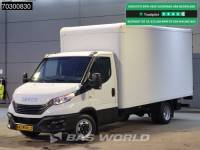Iveco Daily 35C16 Laadklep Dubbellucht Bakwagen 160PK 3,5t Trekgewicht Airco Euro6 Meubelbak Koffer Airco