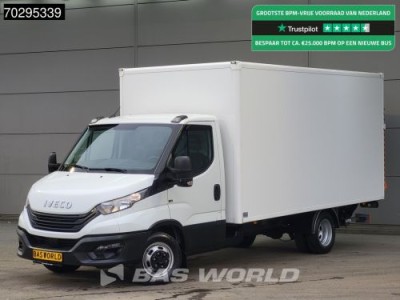 Iveco Daily 35C16 Laadklep Dubbellucht Bakwagen 160PK Airco DHollandia Euro6 Meubelbak Koffer Airco