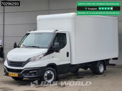 Iveco Daily 35C16 Laadklep Dubbelucht 160PK Bakwagen Airco Cruise Euro6 Meubelbak Koffer Airco