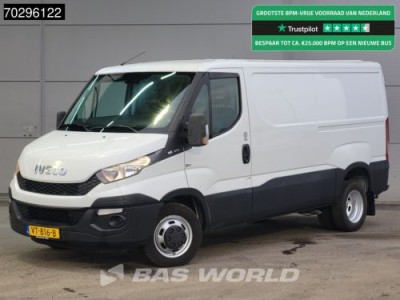 Iveco Daily 35C17 3.0L Dubbellucht L2H1 170PK 3,5t Trekhaak Airco APK 01-2026 L2 Laag Dak Airco Trekhaak