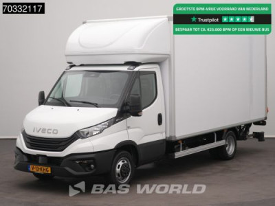 Iveco Daily 35C18 3.0L 1000KG Laadklep Automaat Zijdeur Dubbellucht NL Bakwagen Airco Cruise Camera CarPlay Lat om Lat DHollandia Euro6 Meubelbak Koffer Mobelkoffer LBW Airco Cruise control