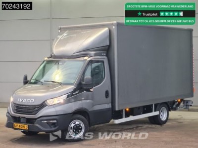 Iveco Daily 35C18 3.0L Automaat 180PK 1000KG Laadklep Zijdeur 2025-Model Bakwagen Dubbellucht ACC LED Navi Airco DHollandia 3,5t Trekgewicht Euro6 Meubelbak Koffer 21m3 Airco
