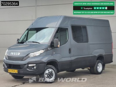 Iveco Daily 35C18 3.0L Automaat L2H2 Dubbel Cabine Dubbellucht 3.5t trekhaak Euro6 Camera Doka Mixto Airco Trekhaak Cruise control