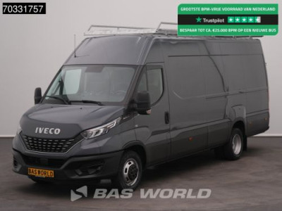 Iveco Daily 35C18 3.0L Automaat L3H2 LED 3,5t Trekhaak Dubbellucht Navi Airco Cruise Camera Parkeersensoren Imperiaal Euro6 L3 Airco Trekhaak Cruise control