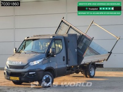 Iveco Daily 35C18 3.0L Driezijdige Kipper Dubbellucht 3,5t Trekhaak 180PK Euro6 Kieper Dreiseitenkipper Tipper Benne Trekhaak