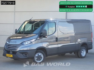 Iveco Daily 35C21 3.0L Automaat Laag Dak 210PK Dubbellucht L2H1 3,5t Trekhaak ACC Navi LED Airco Cruise Camera Parkeersensoren Euro6 L2 9m3 Airco Trekhaak