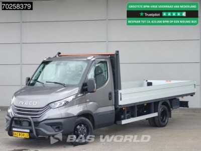 Iveco Daily 35C21 3.0L Black Edition Automaat 210PK 2025-Model Open laadbak Dubbellucht CarPlay ACC LED 3,5T Trekvermogen Euro6 Pritsche Pickup Airco