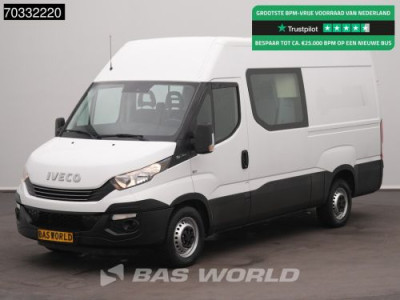Iveco Daily 35S14 Automaat L2H2 Dubbel Cabine Trekhaak Airco Cruise Doka Mixto Airco Dubbel cabine Trekhaak Cruise control