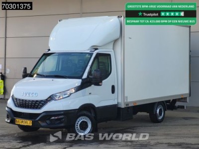 Iveco Daily 35S14 Laadklep Automaat Zijdeur Bakwagen Airco Cruise Camera Euro6 Meubelbak Koffer Airco Cruise control