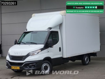 Iveco Daily 35S16 Automaat Bakwagen Achterdeuren 160PK Airco Camera Euro6 Meubelbak Koffer 21m3 Airco