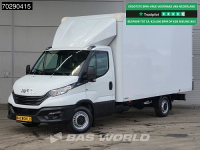 Iveco Daily 35S16 Automaat Bakwagen Achterdeuren 160PK Airco Camera Euro6 Meubelbak Koffer 21m3 Airco