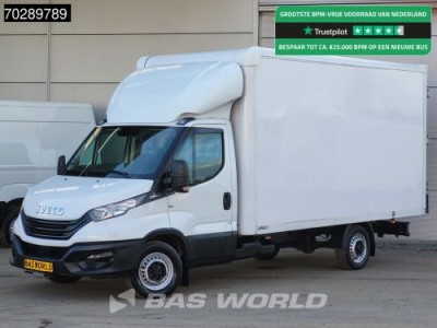 Iveco Daily 35S16 Automaat Bakwagen Achterdeuren 160PK Airco Camera Euro6 Meubelbak Koffer 21m3 Airco
