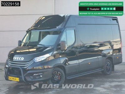 Iveco Daily 35S16 Automaat Black Edition L2H2 Airco Cruise Velgen 3500kg Trekgewicht Euro6 L3 12m3 Airco Cruise control
