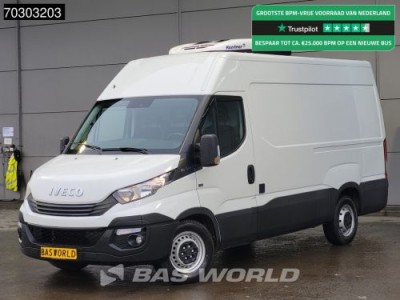 Iveco Daily 35S16 Automaat Koelwagen Kerstner 230v Stekker L2H2 3,5t Trekhaak 160PK Airco Cruise Parkeersensoren Euro6 Koel Koeler Kühl Kühler Kühlwagen Kühlkasten Airco Trekhaak Cruise control