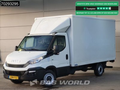 Iveco Daily 35S16 Laadklep 3,5t Trekhaak Bakwagen Airco Euro6 Meubelbak Koffer 19m3 Airco Trekhaak