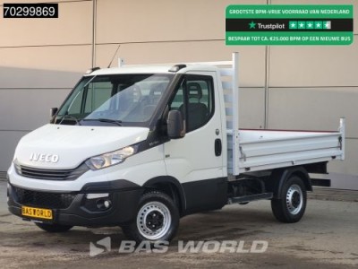 Iveco Daily 35S16 Open Laadbak 3,5t Trekhaak Airco Cruise Euro6 Pritsche Pickup Open Box Airco Trekhaak Cruise control