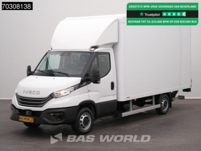 Iveco Daily 35S18 3.0L Automaat Laadklep 180PK Bakwagen ACC Airco Camera CarPlay DHollandia 3,5t Trekgewicht Euro6 Meubelbak Koffer Airco